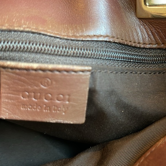 Gucci GG Vintage Canvas Tote Brown - Picture 5 of 8